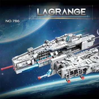 Бесконечная Вселенная Серия Lagrange Штурмовик MOC 786 Модель Строительные блоки Космический корабль Кирпичи Высокотехнологичная игра Игрушка в подарок мальчикам