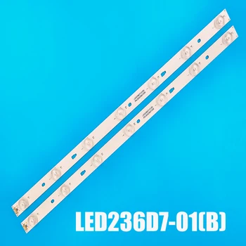 Светодиодные полосы подсветки для LT-24M450 LT-24M550 LE24B8000T LED236D7-01 (B) V236BJ1-P01 TF-LED24S38T2 PLE-2405HD JVC LT-24MU360